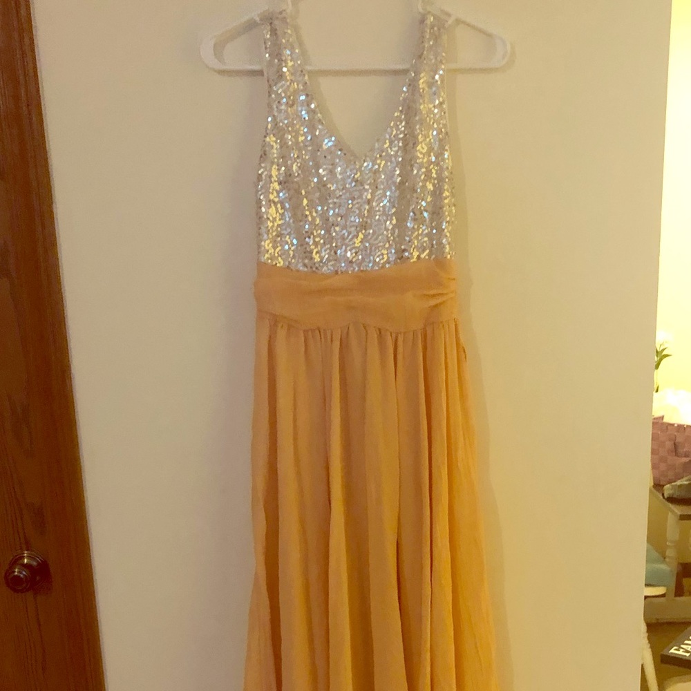 Floor length dress!